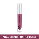 Buy NY Bae Confessions Of A Lip-a-holic Liquid Lipstick | Primer + Matte | Pink | Moisturizing | Long Lasting | Ice Cold Holiday 1 (4.5 ml) - Purplle