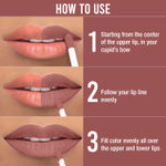 Buy NY Bae Confessions Of A Lip-a-holic Liquid Lipstick | Primer + Matte | Light Brown | Moisturizing | Long Lasting | More Shots 11 (4.5 ml) - Purplle