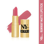 Buy NY Bae Argan Oil Infused Matte Lipstick, Runway Range, Pink - Stage Wear 20 (4.5 g) - Purplle