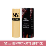 Buy NY Bae Argan Oil Infused Matte Lipstick, Runway Range, Pink - Stage Wear 20 (4.5 g) - Purplle