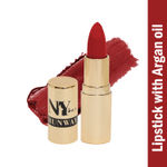 Buy NY Bae Runway Matte Lipstick | Infused With Argan Oil | Red | Moisturising | Long Lasting | Light weight- On Fleek 15 (4.5 gm) - Purplle