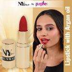 Buy NY Bae Runway Matte Lipstick | Infused With Argan Oil | Red | Moisturising | Long Lasting | Light weight- On Fleek 15 (4.5 gm) - Purplle