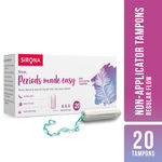 Buy Sirona Periods made easy Applicator Tampon (Regular Flow) - 20 Tampon - Purplle