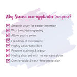 Buy Sirona Periods made easy Applicator Tampon (Regular Flow) - 20 Tampon - Purplle