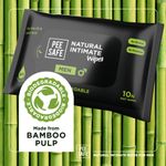 Buy Pee Safe Intimate Wipes for Men, Biodegradable, pH Balanced - 40 Wipes - Purplle
