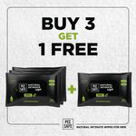 Buy Pee Safe Intimate Wipes for Men, Biodegradable, pH Balanced - 40 Wipes - Purplle
