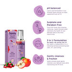 Buy Sanfe Natural Intimate Wash for Women, Apple Cider Intimate Wash 3 In 1 - No Odour, No Itching, No Irritation (100 ml) - Purplle