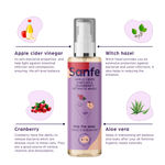 Buy Sanfe Natural Intimate Wash for Women, Apple Cider Intimate Wash 3 In 1 - No Odour, No Itching, No Irritation (100 ml) - Purplle