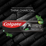Buy Colgate Charcoal Clean Toothpaste, Black Gel Paste, Bamboo Charcoal and Wintergreen Mint for Clean Mouth, 240g, 120g X 2 - Purplle