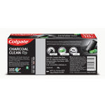 Buy Colgate Charcoal Clean Toothpaste, Black Gel Paste, Bamboo Charcoal and Wintergreen Mint for Clean Mouth, 240g, 120g X 2 - Purplle
