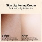 Buy Azani Active Care Intimate Area Lightening & Whitening Cream-1(50 g) | Underarm, Bikini Area, Neck, Hip, Thigh, Intimate Area, Elbow | Intense Dark Spot Removal | 2% Kojic Acid, Niacinamide | Women & Men - Purplle