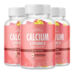 Buy Azani Active Nutrition Calcium & Vitamin D Bone Support Gummies for Adults & Kids |Healthy diet supplement for strong bones (Mango & Strawberry Flavour) - 90 vegan gummies - Purplle