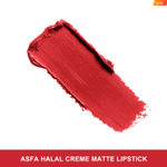 Buy Asfa Halal Get Gammed Set of Lipsticks 02 ( Chocolate Cloud Liquid Lipstick (3ml), Cherry Flash Liquid Lipstick (3ml), Nude Grace Creme Matte Lipstick (4.2g), Lush Red Creme matte Lipstick (4.2g)) - Purplle