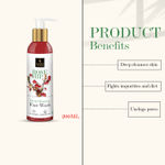 Buy Good Vibes Rosehip Face Wash (200ml) + FREE 70% Alcohol Hand Sanitizer (300ml) - Purplle