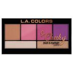 Buy L.A. Colors So Cheeky Blush And Highlight Palette - Sweet & Sassy 22 g - Purplle