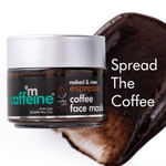 Buy mCaffeine Exfoliating Espresso Coffee Face Mask for Women & Men | Face Pack with Natural AHA for All Skin Types | Refining Skin, Shrink Pores(100gm) - Purplle