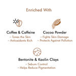 Buy mCaffeine Skin Repair Mocha Coffee Face Mask for Glowing Skin | Clay Mask for Face - Fights Damage, Tones Skin & Controls Sebum | Paraben & Mineral Oil Free Mask for All Skin Types (100gm) - Purplle