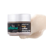 Buy mCaffeine Latte Coffee Sleeping Face Mask (100gm) for Skin Hydration | Tones and Repairs Skin | Face Pack with Hyaluronic Acid and Niacinamide | Night Skin Routine For Dehydrated Skin - Purplle