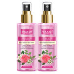 Buy Vaadi Herbals Pack of 2 Rose Water - 100% Natural & Pure (250 ml x 2) - Purplle