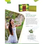 Buy Vaadi Herbals Super Value Pack Of Becalming Tea Tree Soap Anti-Acne Therapy (5+1)(75 gm X 6) - Purplle