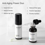 Buy Minimalist Anti Aging Night Cream + Serum Duo For All Signs Of Aging - Purplle
