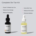Buy Minimalist De Tan Kit For Removing Tanning & Reducing Sun Damage - Purplle
