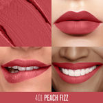 Buy Lakme Absolute Plush Matte Lip Crayon 401 Peach Fizz (2.8 g) - Purplle