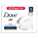 Buy Dove Cream Beauty Bar - Soft, Smooth, Moisturised Skin, 3x125 g - Purplle