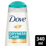 Buy Dove Dryness Care Shampoo (340 ml) - Purplle