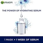 Buy Garnier Skin Naturals Night Serum Sheet Mask with Deep Sea Water - For Tired & Stressed Skin - Purplle