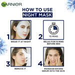 Buy Garnier Skin Naturals Night Serum Sheet Mask with Deep Sea Water - For Tired & Stressed Skin - Purplle