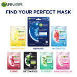 Buy Garnier Skin Naturals Night Serum Sheet Mask with Deep Sea Water - For Tired & Stressed Skin - Purplle