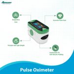 Buy Romsons Oxee Check Finger Pulse Oximeter for Respiratory Care - Purplle
