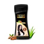 Buy Tru Hair Biotin Shampoo with Almond oil, Vitamin E & Aloevera Gel for Healthy, Thick, Soft & Lustrous Hair | Contains 0% Parabens, Silicones & LLPs - 200 ML - Purplle
