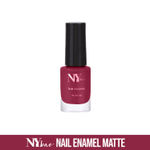 Buy NY Bae Matte Nail Enamel - Macaroon 10 (6 ml) (6 ml) | Berry Pink | Rich Pigment | Chip-proof | Long lasting | Full Coverage | Cruelty Free - Purplle