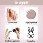 Buy NY Bae Matte Nail Enamel - Bagel 8 (6 ml) | Purple | Luxe Matte Finish | Highly Pigmented | Chip Resistant | Long lasting | Full Coverage | Streak-free Application | Vegan | Cruelty Free | Non-Toxic - Purplle