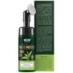 Buy WOW Skin Science Green Tea Foaming Face Wash with Built-In Face Brush - 150 mL - Purplle