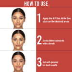 Buy NY Bae All In One Stick - Shady In Chinatown, Orange Corrector 10 | Foundation Concealer Contour Colour Corrector Stick | Dusky & Dark Skin | Creamy Matte Finish | Enriched With Vitamin E | Covers Pigmentation | Medium Coverage | Cruelty Free - Purplle