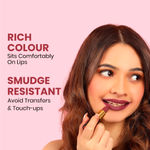 Buy NY Bae Super Matte Lipstick - Passionate Pamela 12 (4.2 g) | Nude Pink | Loaded With Vitamin E | Rich Colour | Long lasting | Smudgeproof | Vegan - Purplle