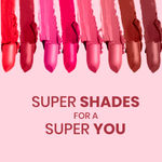 Buy NY Bae Super Matte Lipstick - Passionate Pamela 12 (4.2 g) | Nude Pink | Loaded With Vitamin E | Rich Colour | Long lasting | Smudgeproof | Vegan - Purplle