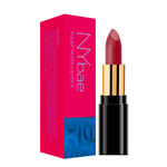 Buy NY Bae Super Matte Lipstick - Passionate Pamela 12 (4.2 g) | Nude Pink | Loaded With Vitamin E | Rich Colour | Long lasting | Smudgeproof | Vegan - Purplle