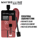 Buy Maybelline Sensational Liquid Matte Minis Pack of 4 - Soft Wine, Best Babe, Bare It All, Strip It Off - Purplle