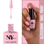 Buy NY Bae Blossomin' Nail Lacquer - Lavender You 8 (6 ml) | Lavender | Glossy Finish | Rich Pigment | Chip-proof | Long lasting | Cruelty Free - Purplle