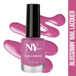 Buy NY Bae Blossomin' Nail Lacquer - Orchid Chic 3 (6 ml) | Purple | Glossy Finish | Rich Pigment | Chip-proof | Long lasting | Cruelty Free - Purplle