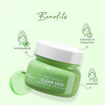 Buy Earth Rhythm Clean Skin Face Masque with the goodness of Matcha Green Tea & Salicylic Acid | Purifies, Heals, Anti Bacterial, Controls Oil Production | for All Oily & Acne Prone Skin | Women - 65 G - Purplle