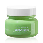 Buy Earth Rhythm Clean Skin Face Masque with the goodness of Matcha Green Tea & Salicylic Acid | Purifies, Heals, Anti Bacterial, Controls Oil Production | for All Oily & Acne Prone Skin | Women - 65 G - Purplle