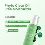 Buy Earth Rhythm Phyto Clear Oil Free Moisturiser | Hydrates & Moisturize skin, Fades Away Dark Spots, Heals Acne & Rashes | for Oily, Acne Prone Skin | Men & Women - 50 G - Purplle