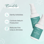 Buy Earth Rhythm 10% Lactic Acid - Intensive Renewal Serum Hyaluronic Acid | Gentle Exfoliation, Control Sebum, Evens out skin | for All Skin Types | Men & Women - 30 ML - Purplle