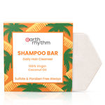 Buy Earth Rhythm 100% Virgin Coconut Oil Shampoo Bar | Restores Shine, Deeply Nourishes Hair, Stimulates Hair Growth | for All Hair Type | Men & Women | Without Tin - 80 G - Purplle