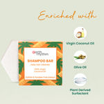 Buy Earth Rhythm 100% Virgin Coconut Oil Shampoo Bar | Restores Shine, Deeply Nourishes Hair, Stimulates Hair Growth | for All Hair Type | Men & Women | Without Tin - 80 G - Purplle
